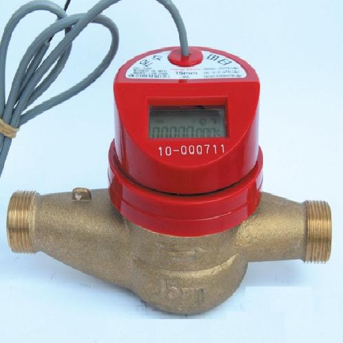 Multiple-jet / single-jet hot water meter